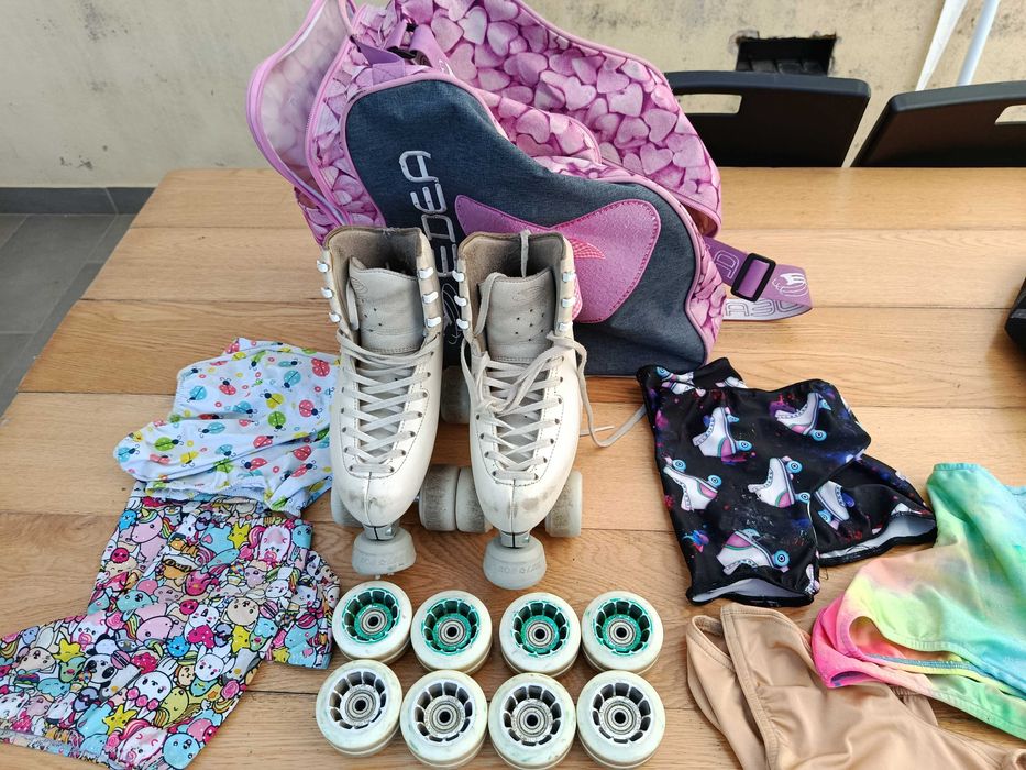 Conjunto Patins Patinagem artística
