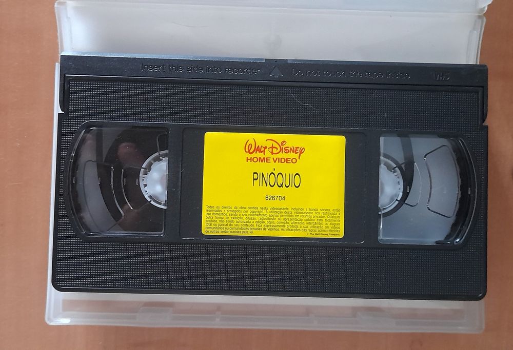 Pinoquio em Português (VHS)