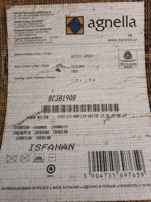 Dywany wełniane 4 sztuki, 2mx3m, 2mx3m, 1.2mx1.7m, 1.2mx1.7m1.