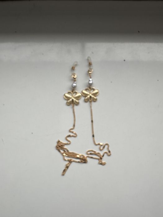 Łańcuszek do okularów motyle