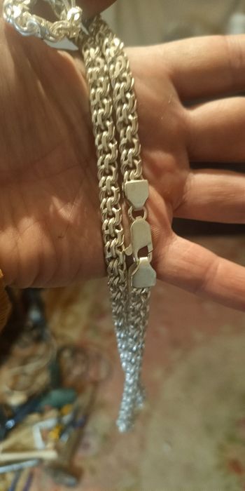 Цепи серебро  925