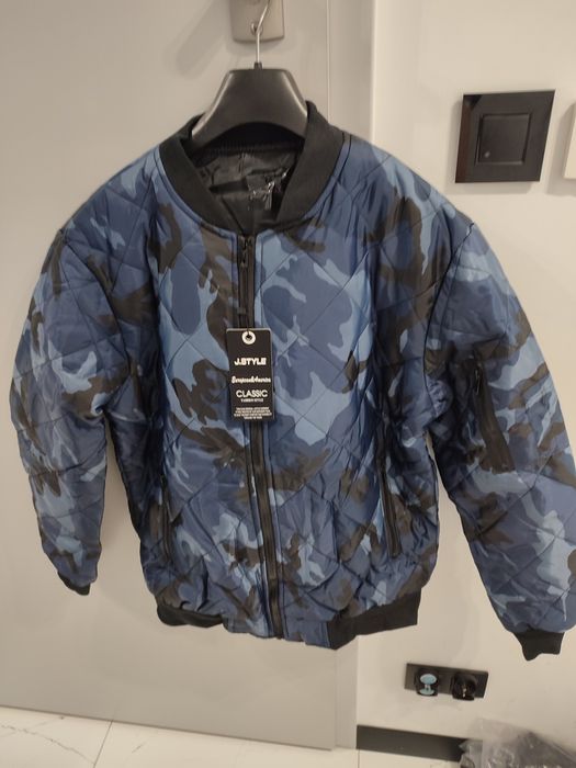 Męska kurtka wiosenna pikowana