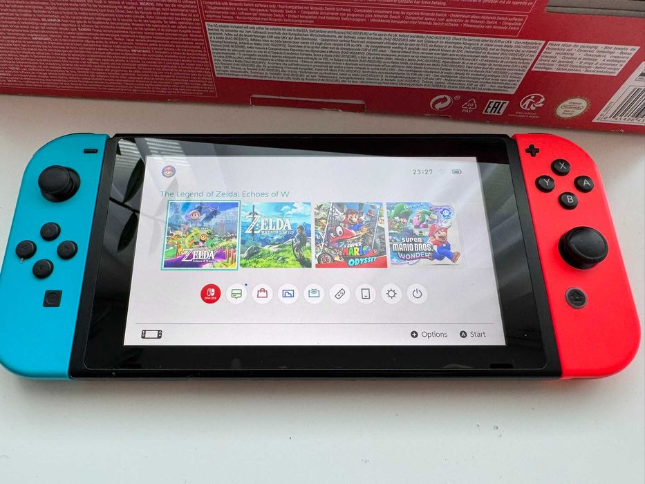 Nintendo switch v2 CFW przerobione + GRY SD 128GB