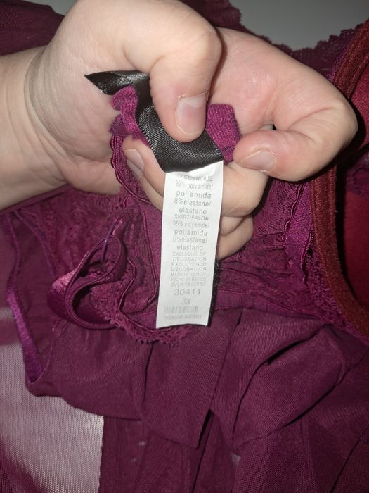 body  typu babydoll Escante Collection  3xl