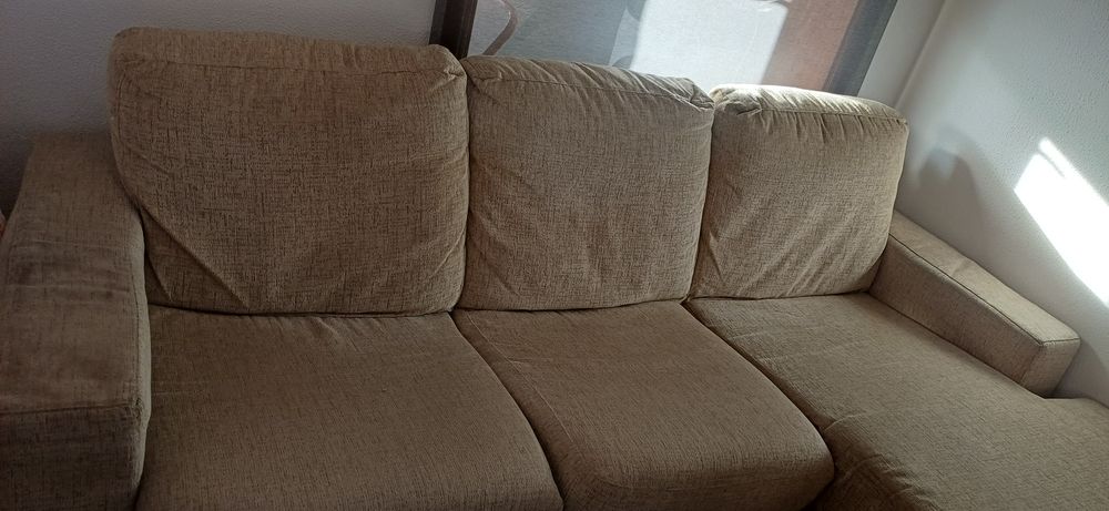 Sofá 3 lugares com chaise lounge
