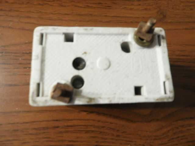 Oprawy bezpieczników topikowych + bezpieczniki - PRL