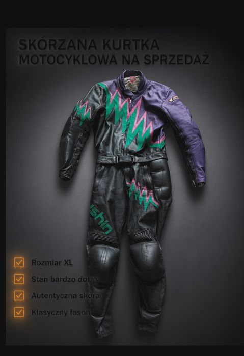 Kombinezon ze skóry męski