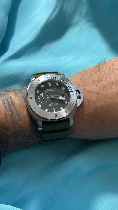 Годинник автоматичний Panerai Luminor green marina