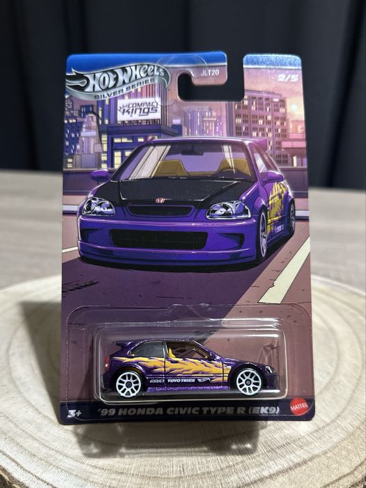 Miniatura Hot Wheels Compact Kings 99 Honda Civic Type R (EK9)