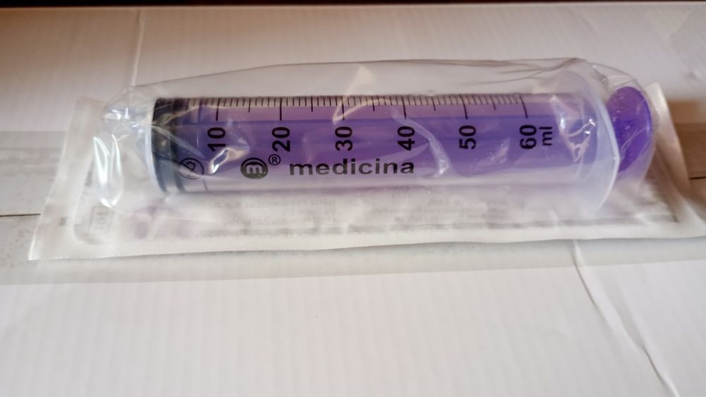 Strzykawki do żywienia dojelitowego enteral medicina 60ml