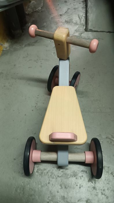 Triciclo de Pés Bajocycle – Bicicleta de Equilíbrio em Madeira Bajo