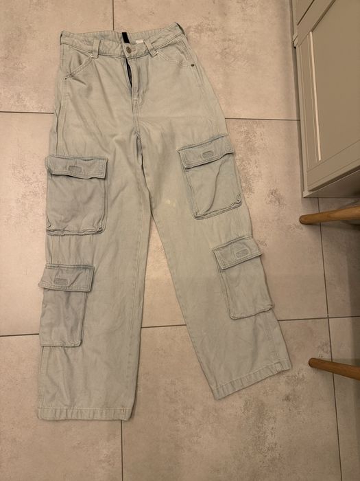 Spodnie bojówki damskie  H&M