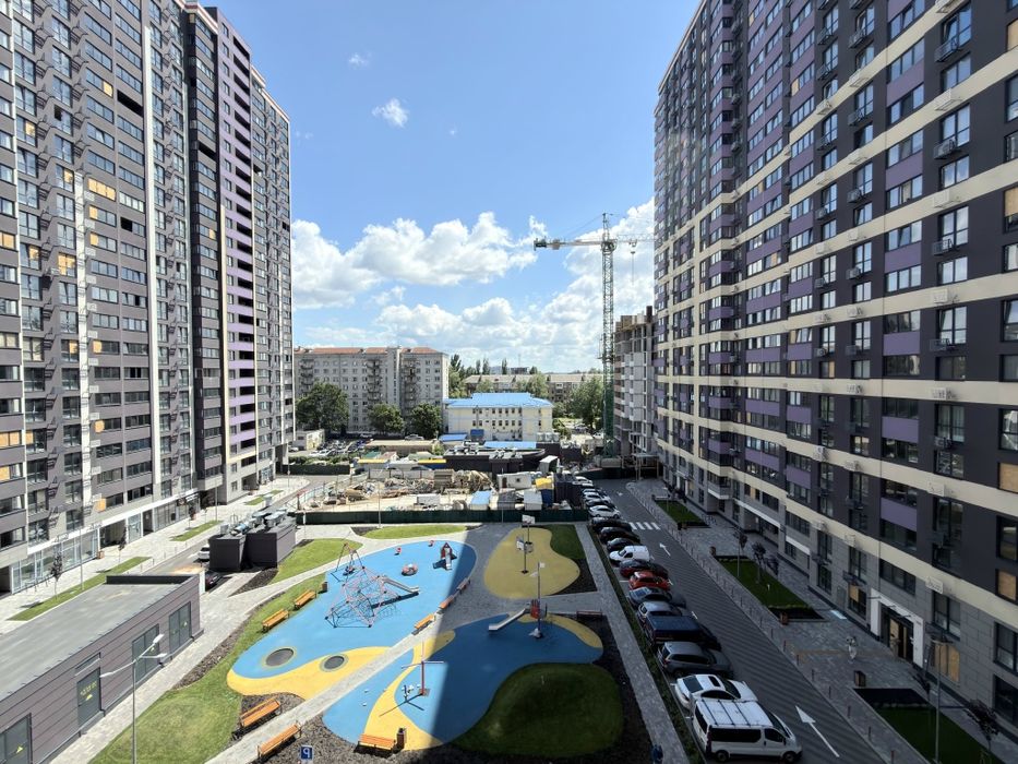 ЖК Okland, проспект Повітряних сил, 56а, кухня-вітальня і спальня