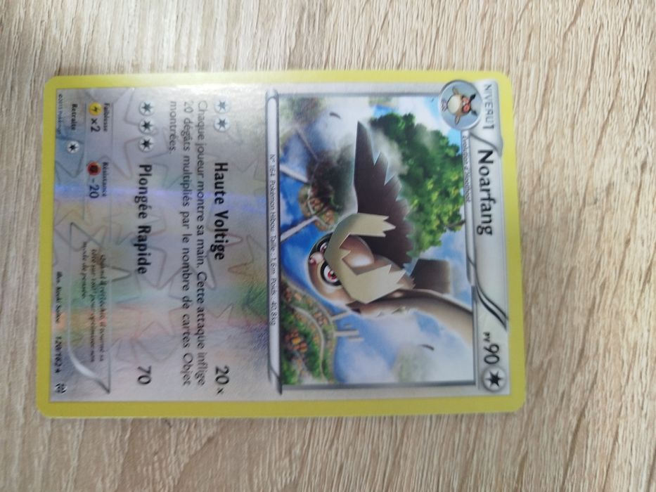 Carta rara Pokémon