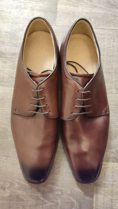 ECCO Мужские классические туфли 47 размер кожаные