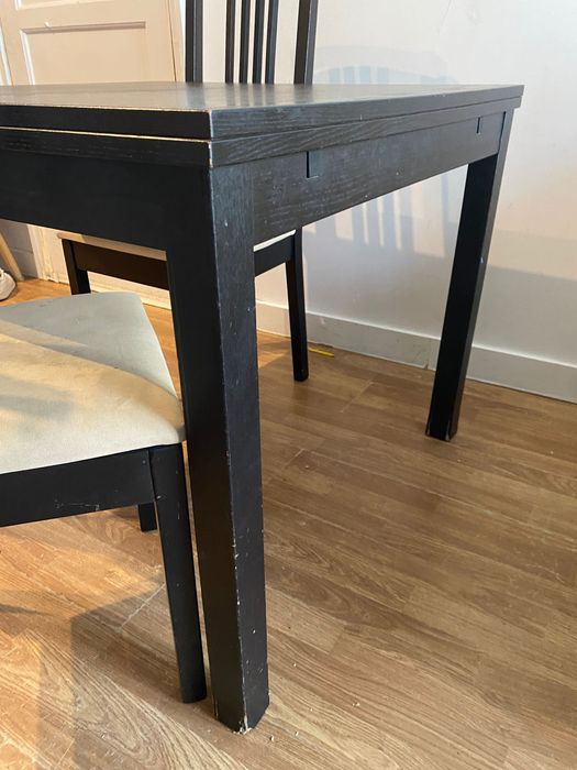 Mesa de extensível 90 x 90 cm