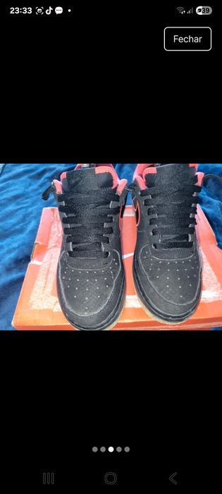 Nike sra preto e rosa