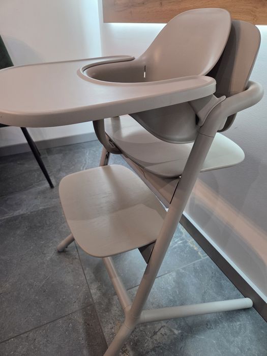 Cybex Lemo suede grey стільчик для годування 4 в 1