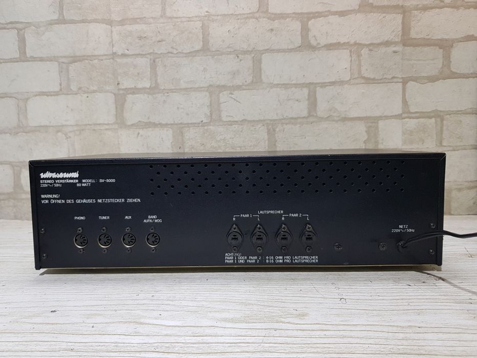 Стерео підсилювач/усилитель Ultrasound SV-5000 2х80Вт  б/у з Німеччини