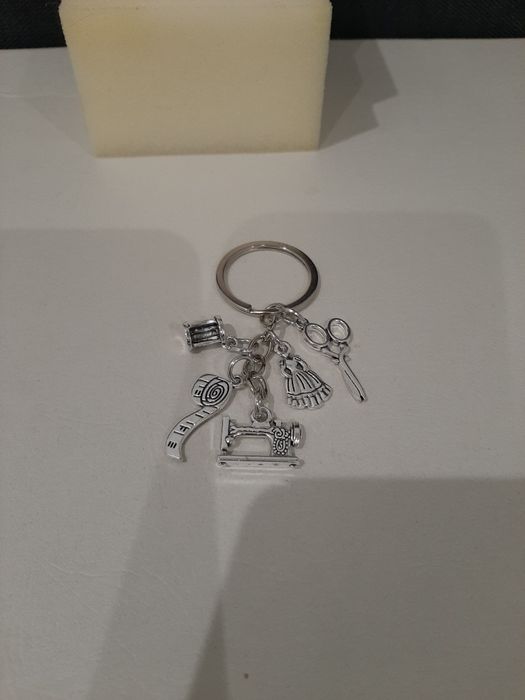 Porta-chaves / Chaveiro Costura