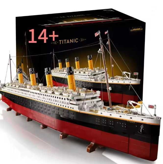 Конструктор Легендарний Титанік корабель сумісний з LEGO 9090 деталей Код 1069