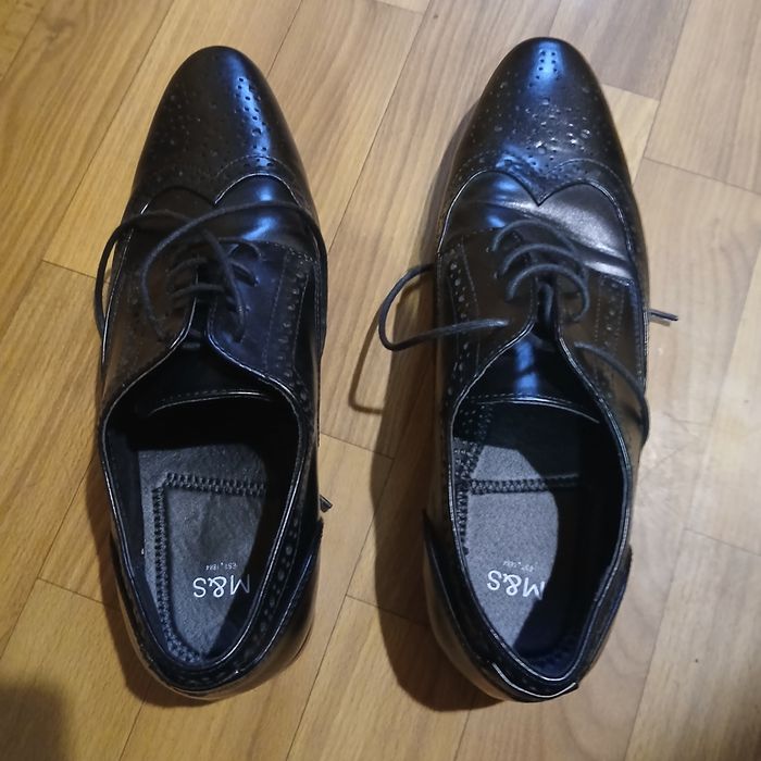 Туфли мужские чёрные M&S