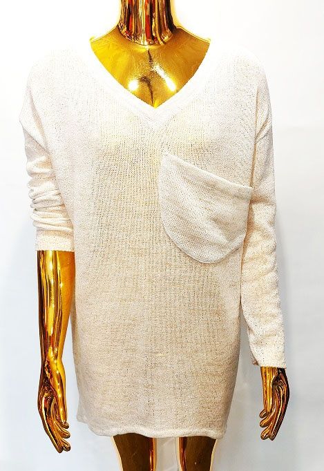 Bezowy sweter 40-42 nowy