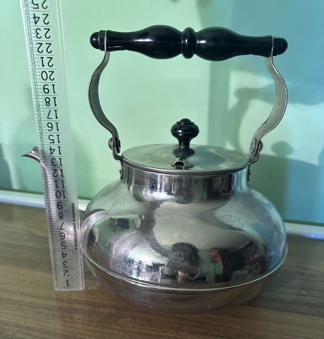 Чайник ссср электрочайник новый раритет эмаль латунь бидон