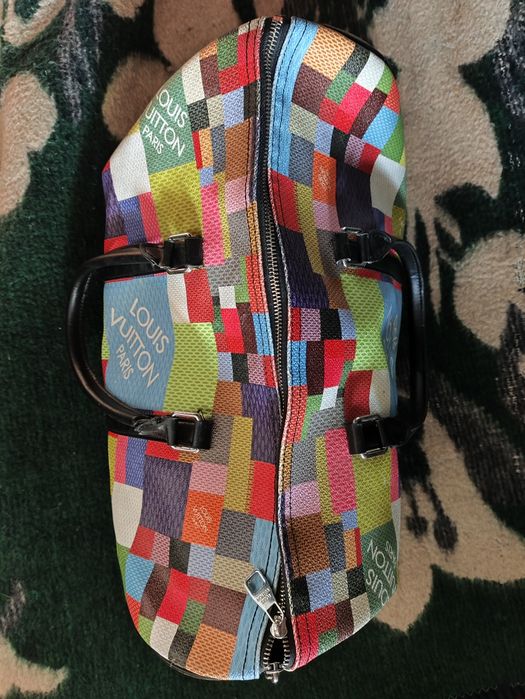 сумка Louis Vuitton Keepall Bandouliere 50 з колекції Multicolor 3D Gr