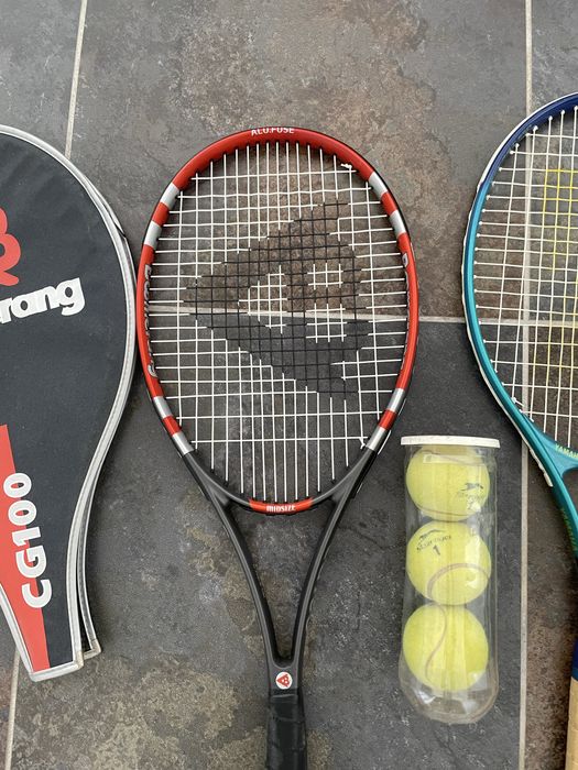 2 raquetes de tenis