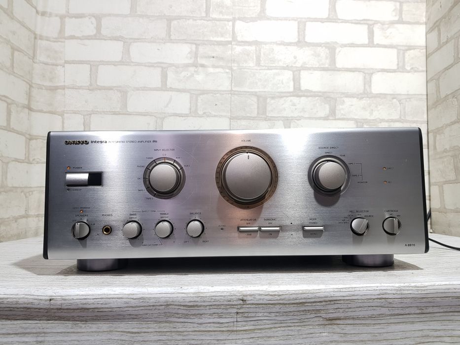 TOP! Hi-Fi Стерео підсилювач ONKYO A-8870, *2x160 Вт, б/у з Німеччини