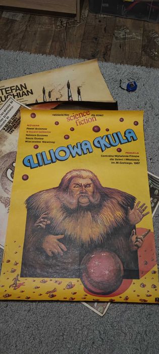 Plakat filmowy Liliowa kula