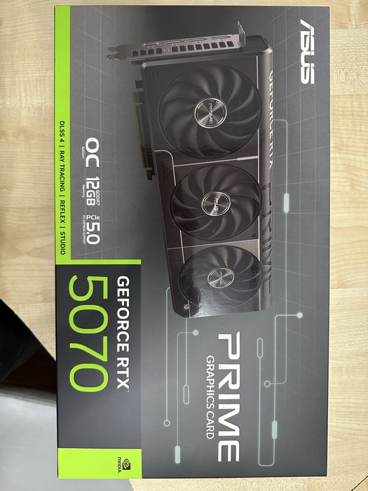 Видеокарта GF RTX 5070 12GB GDDR7 Prime OC Asus (PRIME-RTX5070-O12G)