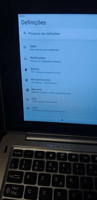 Notebook Android 12