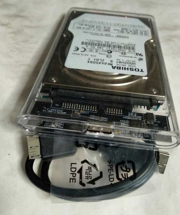 Портативний HDD 640 GB