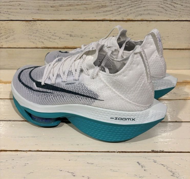 Original 1:1 Nike Air Zoom Alphafly NEXT% 2 White Clear Jade