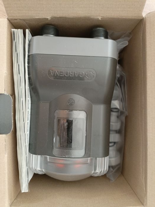 Gardena 1197 rozdzielacz dzielnik nawadniania+sterownik+czujnik deszcz