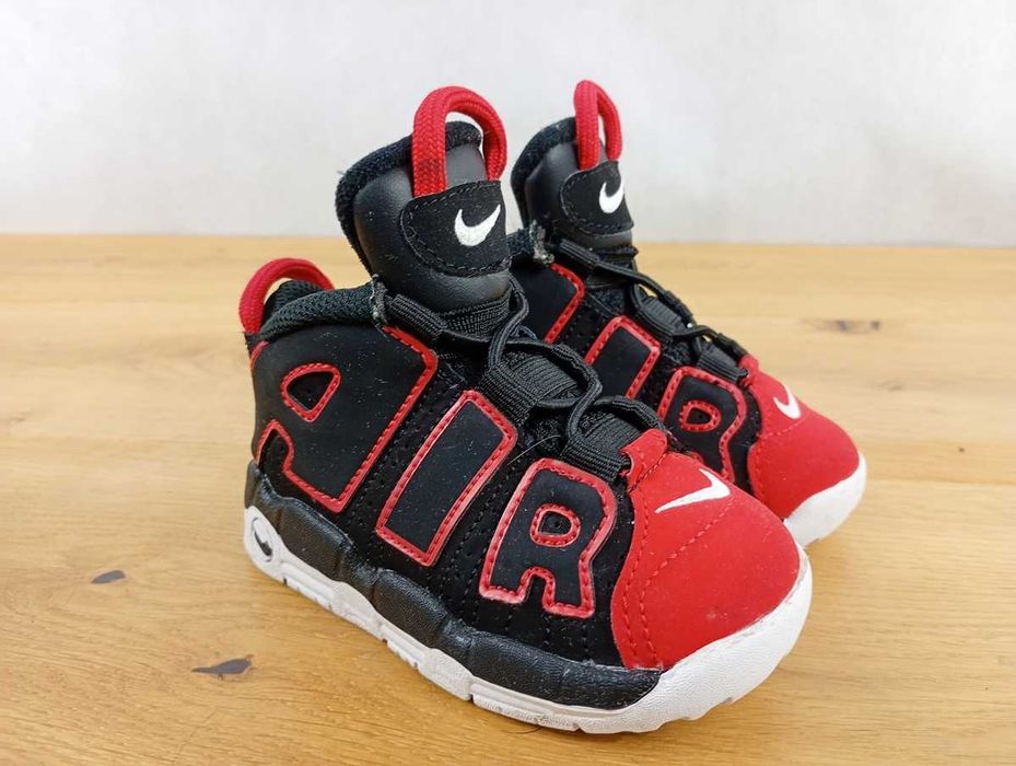 Nike Air More Uptempo 96 Red Toe (TD), rozmiar 22
