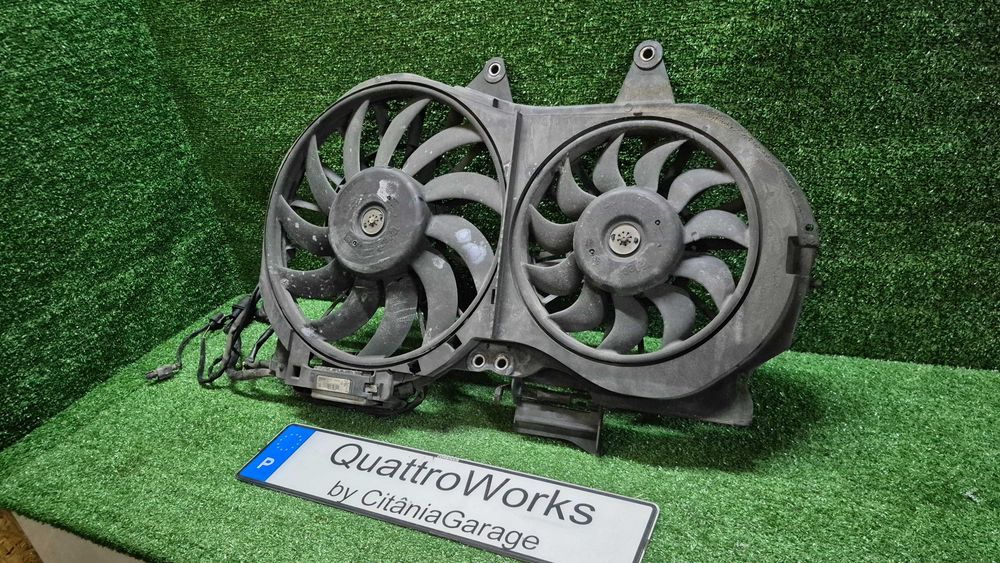 Eletroventilador Radiador Termoventilador Original Audi A4 B6 B7 Seat Exeo Valeo Ref. 8E0121205AB
