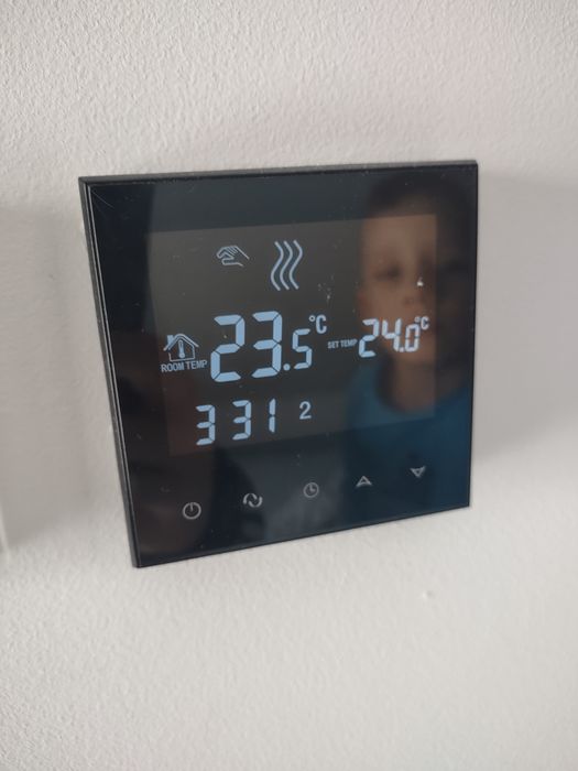 2 sztuki Termostat podłogowka elektryczne maty ogrzewanie  smart