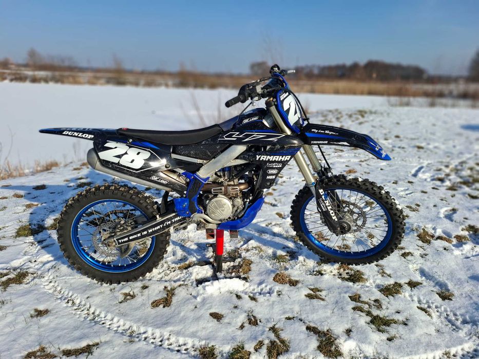 Yamaha YZ250F 2022 - salon polska, po generalnym remoncie: NOWE CZĘŚCI