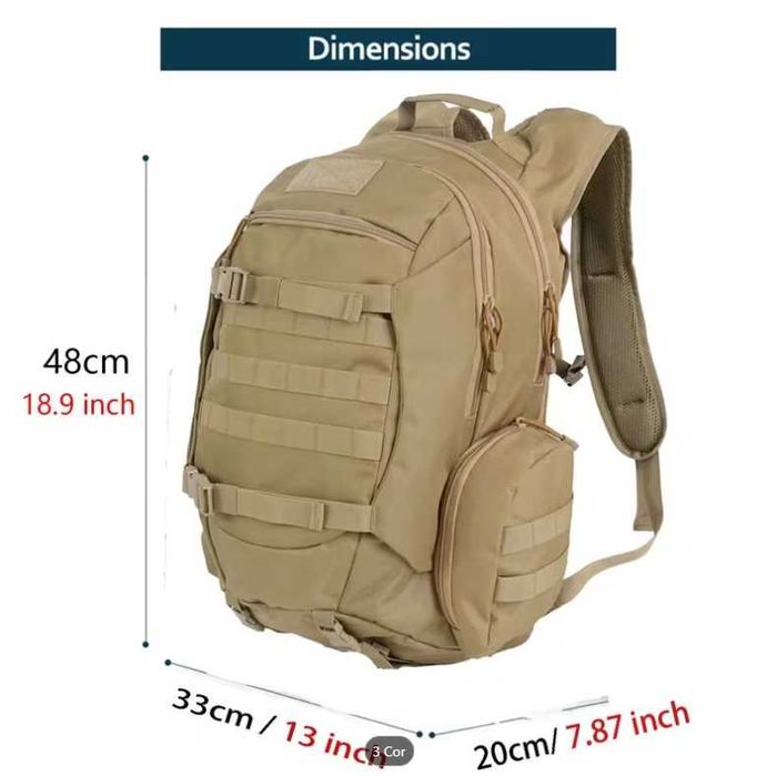 Mochila de Pesca e Caça 50L