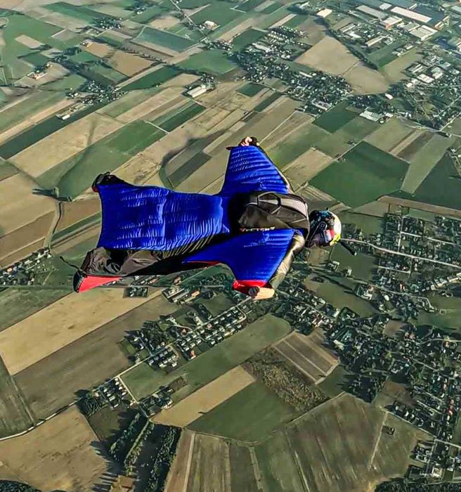 Wingsuit Squirrel Swift 2 | do skoków ze spadochronem | dobry stan