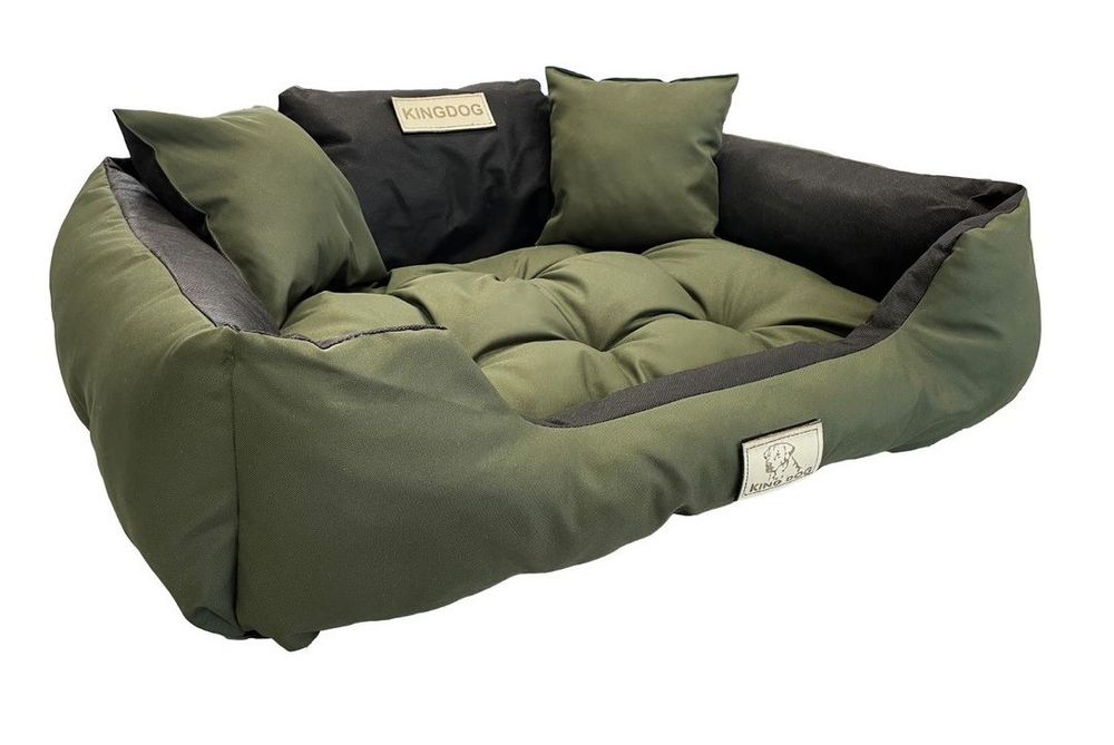 Legowisko  KINGDOG 115x95 cm Personalizowane Zielone