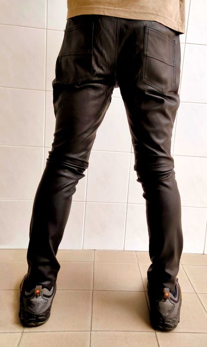 Calcas Pretas Metal Doom Industrial Punk Militar Rasgadas Degradantes