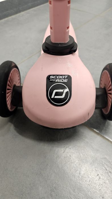 Самокат біговел Scoot and ride, Рожевий