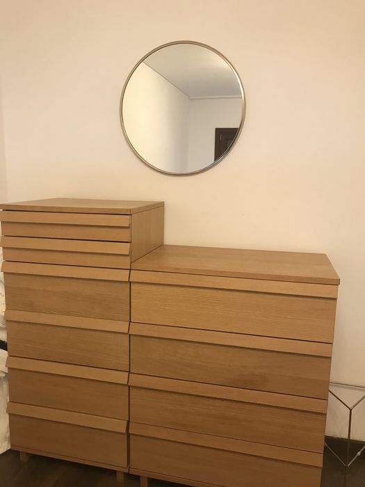 Duas Comodas quarto + mesa cabeceira