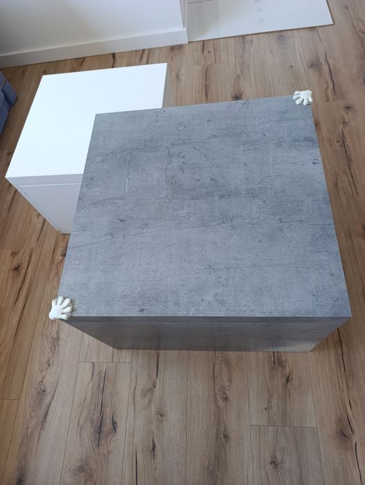 Stoliki kawowe do salonu 2 sztuki z szufladami