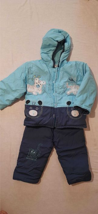 Теплый костюм для мальчика 86-92 размер