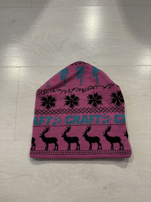 Czapka Craft wełniana wełna wool rozmiar S/M